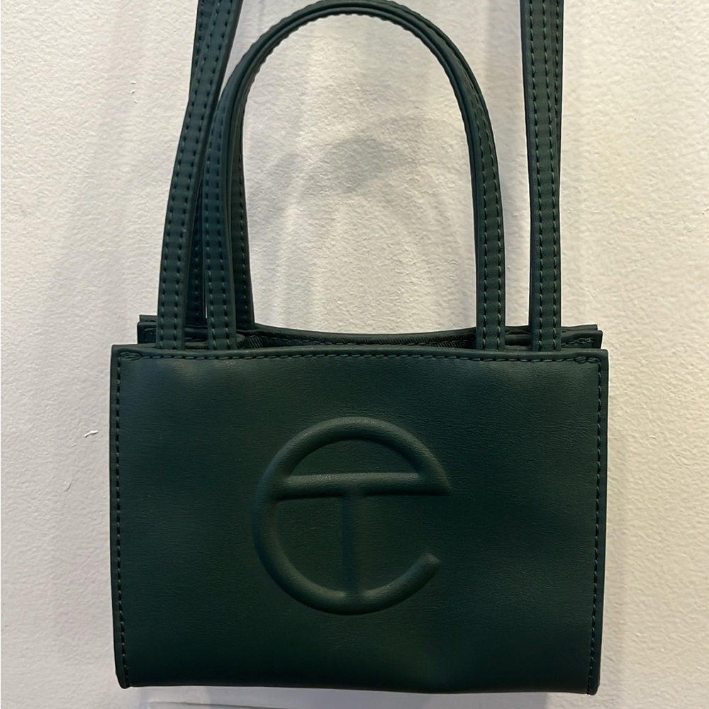 Telfar Dark Olive small handbag